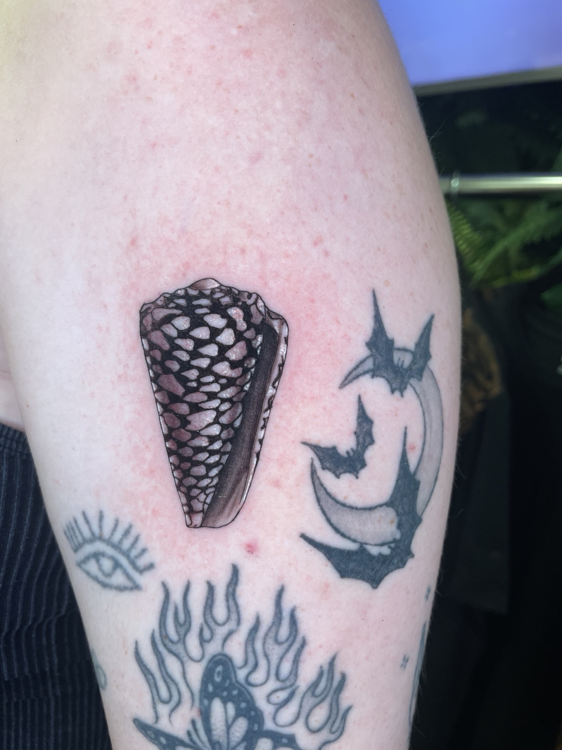 Small ocean tattoo collection by Jen